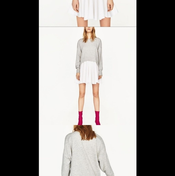 Zara Sweatshirt Dress - Picture 2 of 2